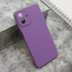 Zastitna silikonska maska (futrola) Pro Camera - Samsung A075F Galaxy A07 ljubicasta (MS).