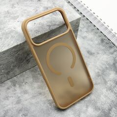 Zastitna maska (futrola) SILKY MagSafe mat - iphone 17 Pro Max (6.9) zlatna (MS).
