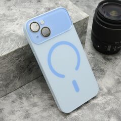 Zastitna maska (futrola) PASTELPOP MagSafe - iPhone 13 (6.1) plava (MS).