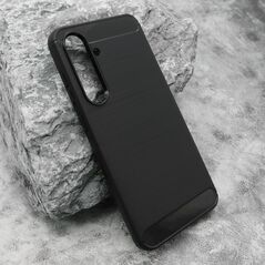 Zastitna silikonska maska (futrola) BRUSHED - Samsung S721B Galaxy S24 FE crna (MS).