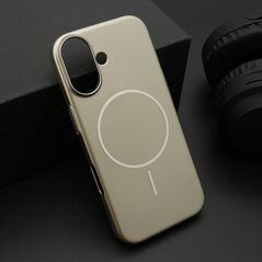 Zastitna maska (futrola) PURE mat MagSafe - iPhone 17 zlatna (MS).