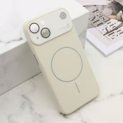 Zastitna maska (futrola) PASTEL DREAMS MagSafe - iPhone 13 (6.1) bela (MS).