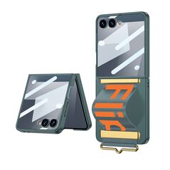 Zastitna maska (futrola) STRAP CASE - Samsung F751B Galaxy Z Flip 7 5G zelena (GKK case) (MS).