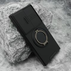 Zastitna maska (futrola) DEFENDER CAMSHIELD - Samsung S928 Galaxy S24 Ultra 5G crna (MS).