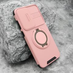 Zastitna maska (futrola) DEFENDER CAMSHIELD - Samsung S731B Galaxy S25 FE roze (MS).