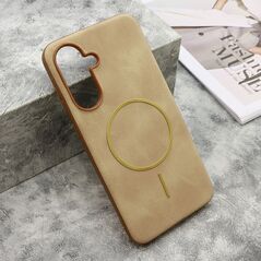 Zastitna maska (futrola) LUX SKIN MagSafe - Samsung A566 Galaxy A56 5G krem (MS).