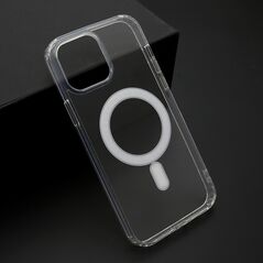 Zastitna maska (futrola) STANDARD MagSafe (sa IC) - iPhone 14 Pro Max (6.7) providna (bela) (MS).