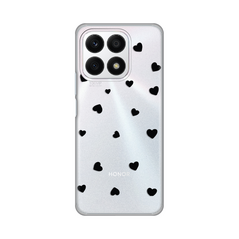 Zastitna ultra tanka (skin) maska / futrola PRINT - Huawei Honor X8a Hearts.