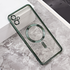 Zastitna maska (futrola) Magsafe Lux - Samsung A05 zelena.