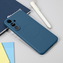 Zastitna maska (futrola) Teracell Giulietta Magsafe - Samsung S731B Galaxy S25 FE plava.