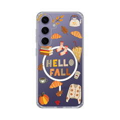 Zastitna maska (futrola) print Magsafe - Samsung S921B Galaxy S24 Hello Fall.