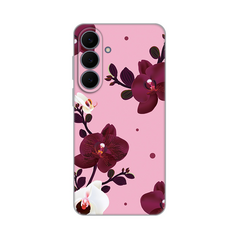 Zastitna ultra tanka (skin) maska / futrola PRINT - Samsung S731B Galaxy S25 Fe Pink Orchid.