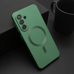 Zastitna maska (futrola) ELEGANT MAGSAFE - Samsung A566 Galaxy A56 5G zelena (MS).