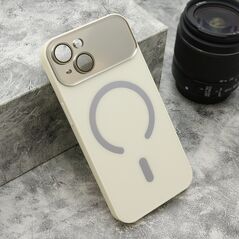 Zastitna maska (futrola) PASTELPOP MagSafe - iPhone 13 (6.1) titanijum (MS).