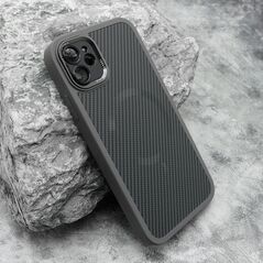 Zastitna maska (futrola) CARBON MagSafe - iPhone 11 (6.1) siva (small camera) (MS).