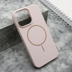 Zastitna maska (futrola) FLEX MagSafe - iPhone 15 Pro Max (6.7) roze (MS).