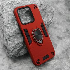 Zastitna maska (futrola) Square ring - Huawei Honor X8c crvena (MS).