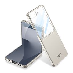 Zastitna maska (futrola) SMOOTH II - Samsung F751B Galaxy Z Flip 7 5G titanijum (GKK case) (MS).