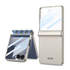 Zastitna maska (futrola) SMOOTH LINE - Samsung F751B Galaxy Z Flip 7 5G titanijum (GKK case) (MS).