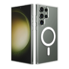 Zastitna maska (futrola) Magsafe - Samsung S928B Galaxy S24 Ultra Transparent.