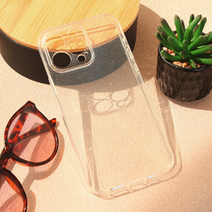 Zastitna maska (futrola) Sparkle Dust - iPhone 14 Pro Max 6.7 Transparent.