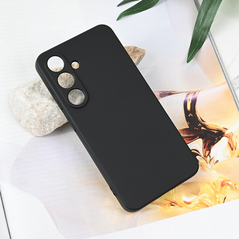 Zastitna maska (futrola) Teracell Soft Velvet - Samsung S931 Galaxy S25 crna.