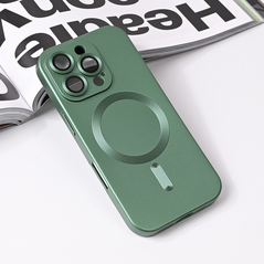 Zastitna maska (futrola) Magsafe Chrome - iPhone 16 Pro zelena.