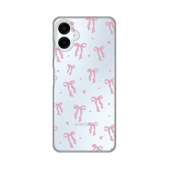 Zastitna ultra tanka (skin) maska / futrola PRINT - Samsung A065F Galaxy A06 Cute Bow.
