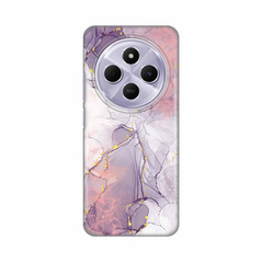 Zastitna silikonska maska (futrola) PRINT - Xiaomi Redmi 14C/Redmi A4 Pink Marble.
