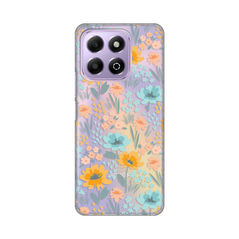 Zastitna ultra tanka (skin) maska / futrola PRINT - Huawei Honor X6b Lovely Flowers.