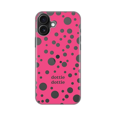 Zastitna ultra tanka (skin) maska / futrola PRINT - iPhone 16 Plus 6.7 Dottie Dottie Pink.