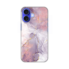 Zastitna silikonska maska (futrola) PRINT - iPhone 16 6.1 Pink Marble.