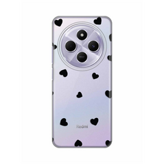 Zastitna ultra tanka (skin) maska / futrola PRINT - Xiaomi Redmi 14C/Redmi A4 Hearts.