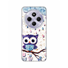 Zastitna ultra tanka (skin) maska / futrola PRINT - Xiaomi Redmi 14C/Redmi A4 Owl.