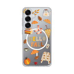 Zastitna maska (futrola) print Magsafe - Samsung S931 Galaxy S25 Hello Fall.