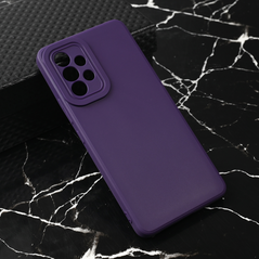 Zastitna maska (futrola) Teracell Giulietta - Samsung A536 Galaxy A53 5G mat tamno ljubicasta.
