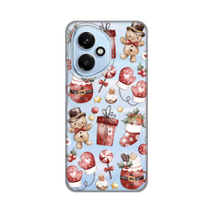 Zastitna ultra tanka (skin) maska / futrola PRINT - Huawei Honor 400 Cozy Christmas.