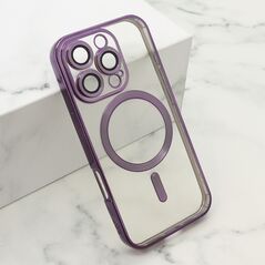 Zastitna maska (futrola) CAMERA PROTECT MagSafe - iPhone 16 Pro (6.3) ljubicasta (MS).