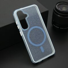 Zastitna maska (futrola) CRYSTAL MagSafe - Samsung S931 Galaxy S25 5G plava (MS).