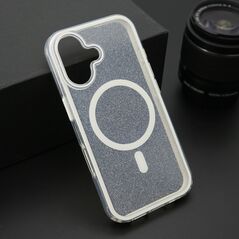 Zastitna maska (futrola) CRYSTAL MagSafe - iPhone 16 (6.1) bela (MS).