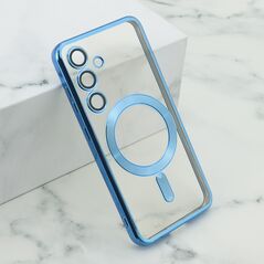 Zastitna maska (futrola) CAMERA PROTECT MagSafe - Samsung S921 Galaxy S24 5G plava (MS).