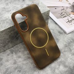 Zastitna maska (futrola) LUX SKIN MagSafe - Samsung A566 Galaxy A56 5G zlatna (MS).