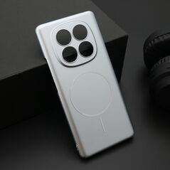 Zastitna maska (futrola) PURE mat MagSafe - Xiaomi Redmi Note 14 Pro 4G (Global) srebrna (MS).