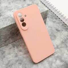 Zastitna maska (futrola) Soft 3D camera - Samsung A566 Galaxy A56 5G roze (MS).