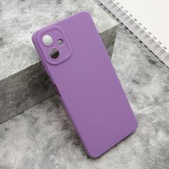 Zastitna silikonska maska (futrola) Pro Camera - Samsung A065F Galaxy A06 ljubicasta (MS).