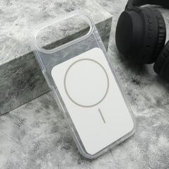 Zastitna maska (futrola) AMBER SHINE MagSafe - iPhone 17 Air bela (MS).