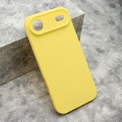 Zastitna maska (futrola) GENTLE COLOR - iPhone 17 Air zuta (MS).