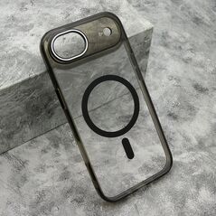 Zastitna maska (futrola) COLOR RING MagSafe - iPhone 17 Air crna (MS).