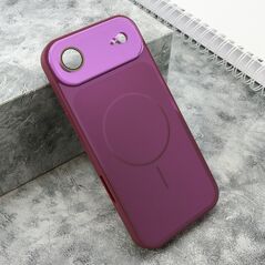 Zastitna maska (futrola) COLOR METAL MagSafe II - iPhone 17 Air roze (MS).