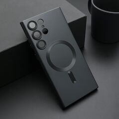 Zastitna maska (futrola) ELEGANT MAGSAFE - Samsung Galaxy S23 Ultra 5G crna (MS).